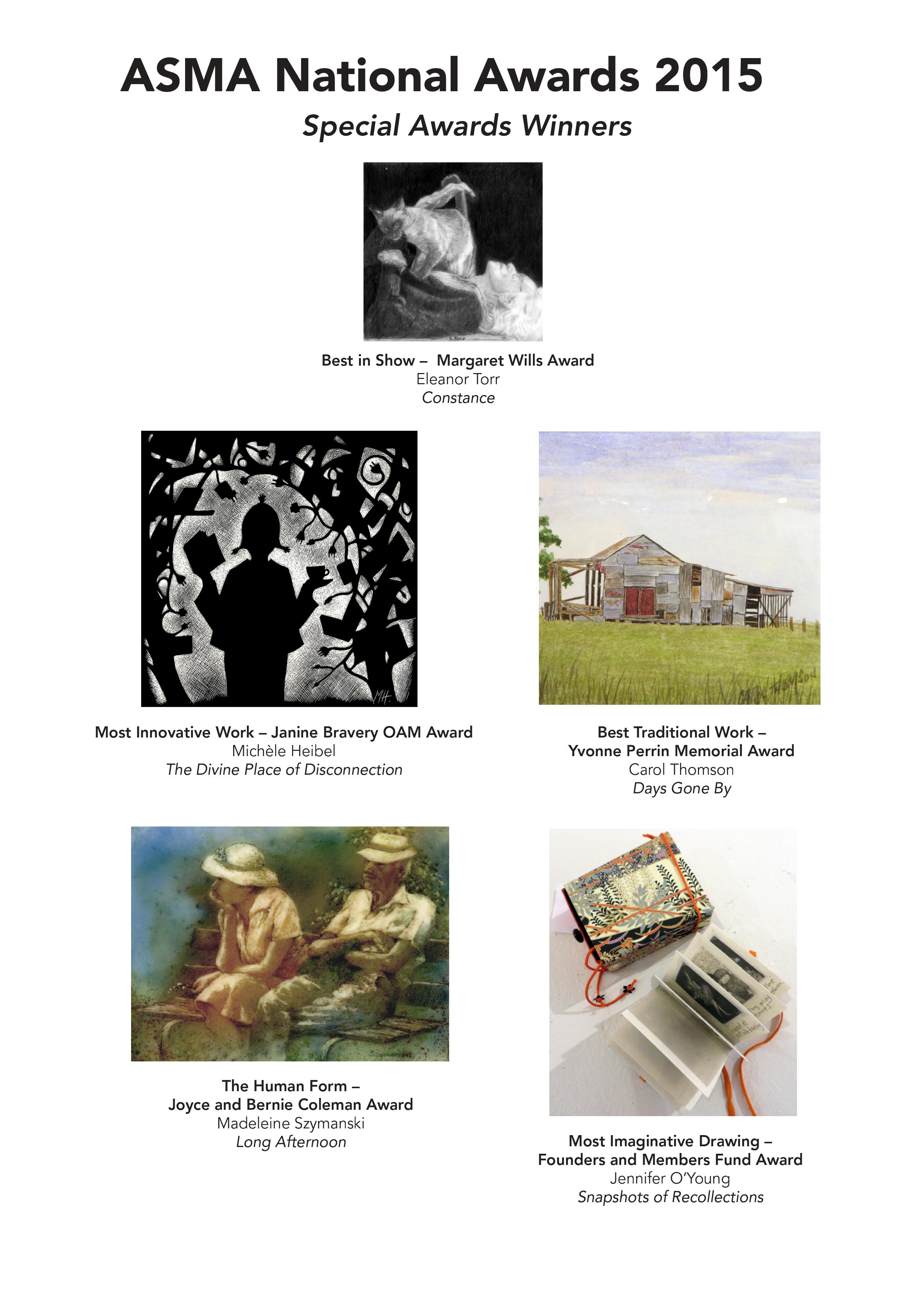 asma 2015 new winners